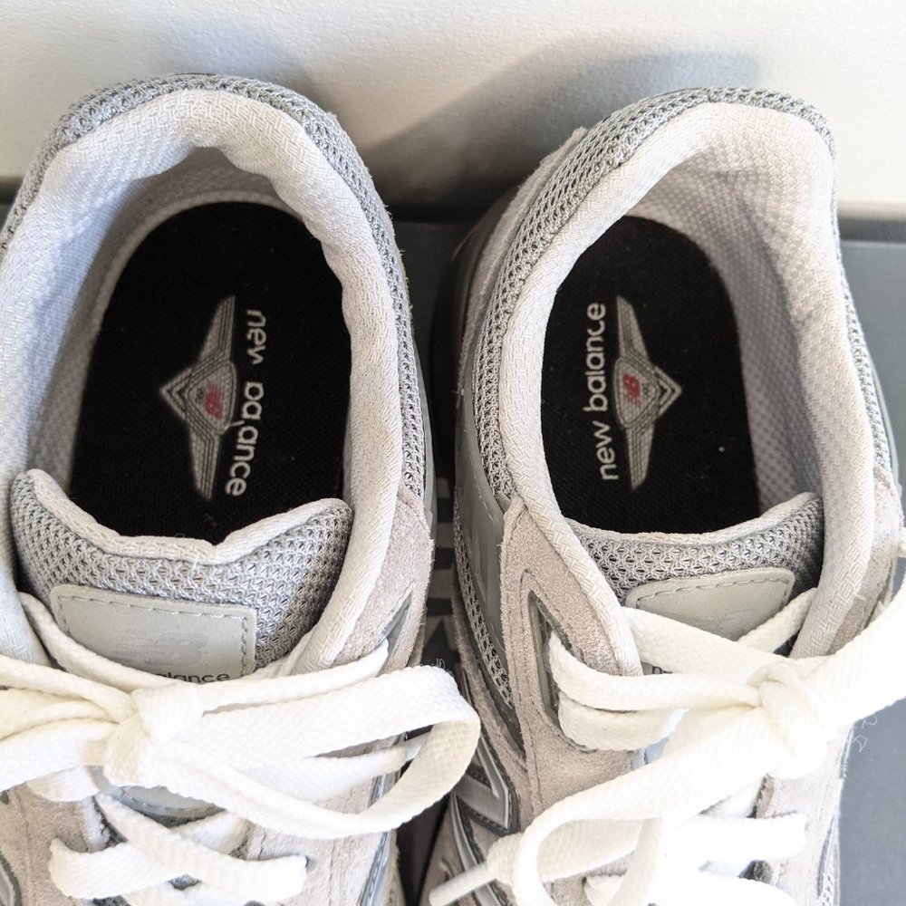 New Balance 990v5 990GL5 Grey Sneaker Shoes 6 - Picture 8 of 10